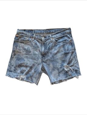Distressed Levi's Cut off Shorts